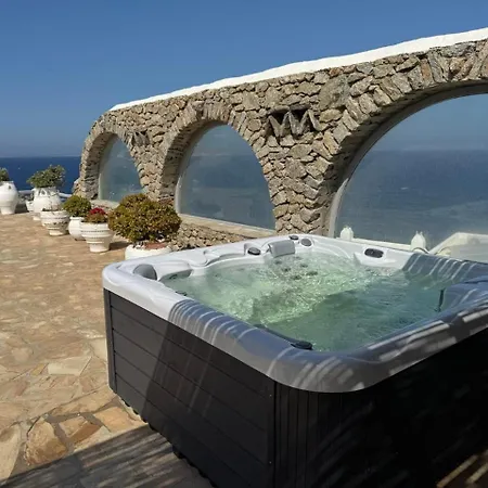 On The Rocks W Hot Tub At Cavo Delos Villa *