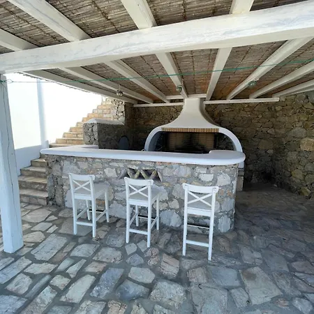 فيلة On The Rocks W Hot Tub At Cavo Delos