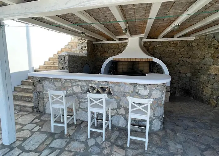 Вилла On The Rocks W Hot Tub At Cavo Delos