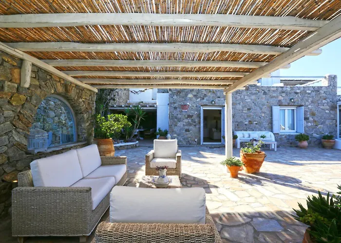 فيلة On The Rocks W Hot Tub At Cavo Delos Agios Ioannis Diakoftis