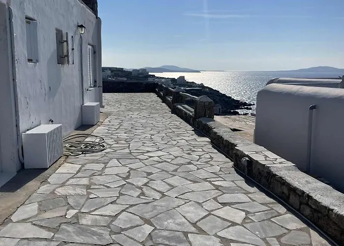 On The Rocks W Hot Tub At Cavo Delos فيلة *